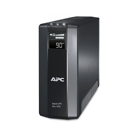 APC szünetmentes, gaming, Back-UPS BR900G-GR ) (3+2 SCHUKO) 900VA (540 W) LCD 230V LINE-INTERAKTÍV, torony - USB in
