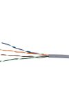 EXCEL Patch Kábel Cat.5e UTP 24AWG, PVC köpeny 305m, szürke