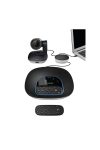 LOGITECH Webkamera - Group 1080p Mikrofonos Kihangosító Hub Távirányító Fali/Asztali Rögzítő