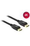 DELOCK kábel DisplayPort 1.2 male / male összekötő 4K 2m