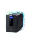 NJOY Szünetmentes + AVR Horus Plus 800, 800VA, 480W, Line-Interactive, LCD Touch display