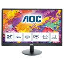   AOC MVA monitor 23.6" M2470SWH, 1920x1080, 16:9, 250cd/m2, 5ms, VGA/HDMI  hangszóró