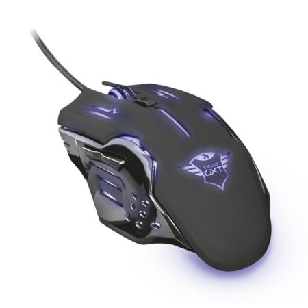 TRUST Gaming Vezetékes világító egér 22090 (GXT 108 Rava Illuminated Gaming Mouse)