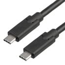 AKYGA kábel USB Összekötő TypeC 3.1, 1m, Male/Male