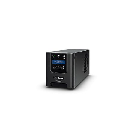 CYBERPOWER UPS PR750ELCD (6xIEC320) 750VA 675W 230V szünetmentes tápegység + USB LINE-INTERAKTÍV