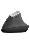 LOGITECH Egér - MX Vertical Ergonomic Bluetooth Optikai, Fekete