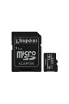 KINGSTON Memóriakártya MicroSDXC 512GB Canvas Select Plus 100R A1 C10 + Adapter