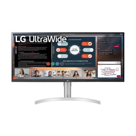 LG IPS monitor 34" 34WN650, 2560x1080, 21:9, 400 cd/m2, 5ms, 2xHDMI/DisplayPort, hangszóró