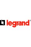 LEGRAND kalapsínes szerelőlap 4U-19' 24 modul széles fekete LCS3