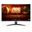   AOC Ívelt Gaming 165Hz VA monitor 31.5" C32G2AE/BK, 1920x1080, 16:9, 250cd/m2, 1ms, 2xHDMI/DisplayPort/VGA, hangszóró