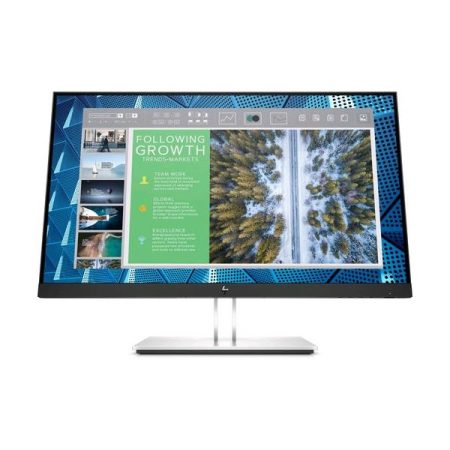 HP LED Monitor 23.8" EliteDisplay E24q G4 AG IPS 2560x1440, 16:9, 1000:1, 250cd, 4ms, VGA, HDMI, DisplayPort, fekete