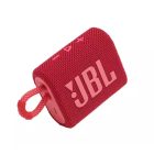 JBL Go 3 (hordozható, vízálló hangszóró), Piros