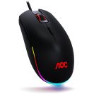   AOC GM500 Vezetékes gaming egér (Fully customizable mouse with 1ms response time, 5000 DPI & 100 IPS tracking speed)