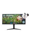 LG IPS monitor 34" 34WP65G, 2560x1080, 21:9, 5ms, 400cd/m2, HDMI/DisplayPort/USB-C