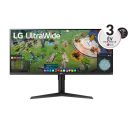   LG IPS monitor 34" 34WP65G, 2560x1080, 21:9, 5ms, 400cd/m2, HDMI/DisplayPort/USB-C