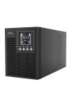 NJOY Szünetmentes ECHO PRO 1000, 1000VA, 800W, Online, LCD display