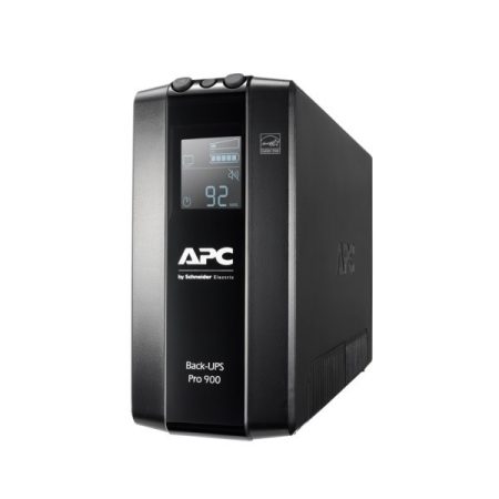 APC Back-UPS Pro BR900MI, gaming, (6 outlets) 900VA (540 W) LCD 230V LINE-INTERACTIVE szünetmentes, tiszta sinus, AVR