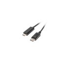   BLACKBIRD Kábel Displayport 1.1 male to HDMI-A male passzív 2m, Fekete