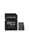 KINGSTON Memóriakártya MicroSDHC 16GB Industrial C10 A1 pSLC + Adapter