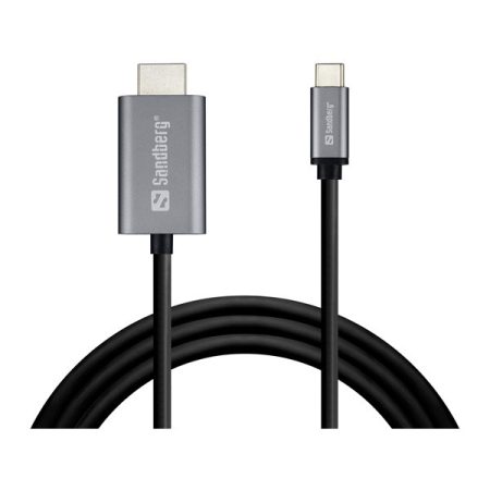 SANDBERG USB-C tartozék, USB-C to HDMI Cable 2M