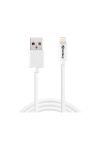 SANDBERG Töltőkábel, USB>Lightning MFI 1m White