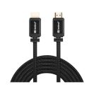 SANDBERG HDMI kábel, HDMI 2.0 19M-19M, 2m