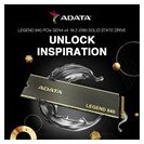ADATA SSD M.2 2280 NVMe Gen4x4 512GB LEGEND 840
