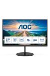 AOC IPS monitor 27" Q27V4EA, 2560x1440, 16:9, 250cd/m2, 4ms, HDMI/DisplayPort, hangszóró