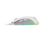 MSI ACCY Clutch GM11 symmetrical design Optical GAMING Wired Mouse, White