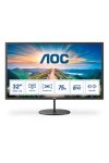 AOC IPS monitor 31.5" Q32V4, 2560x1440, 16:9, 250cd/m2, 4ms, HDMI/DisplayPort, hangszóró