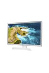 LG monitor/TV 23.6" 24TQ510S-WZ, 1366x768, 16:9, 250cd/m2, 2xHDMI/USB/WiFi/Bluetooth, hangszóró, fehér