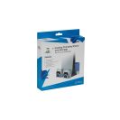   FROGGIEX PS5 Kiegészítő Konzol hűtő + Töltő állomás + Játék tartó + Headset tartó Fehér, FX-P5-C3-W