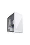 ZALMAN Ház Mini ATX Z1 ICEBERG WHITE Tápegység nélkül, Fehér Üvegfalú