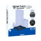 KONIX - MYTHICS PS5 Konzol hűtő + Töltő állomás + Játék tartó, Fekete