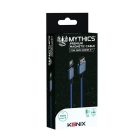 KONIX - MYTHICS Xbox Series S/X Töltő kábel Mágnesfejjel USB-A to USB-C 3m, Kék