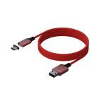 KONIX - MYTHICS Xbox Series S/X Töltő kábel Mágnesfejjel USB-A to USB-C 3m, Piros
