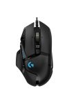 LOGITECH Egér - G502 HERO Lightsync RGB Vezetékes Gaming, Fekete