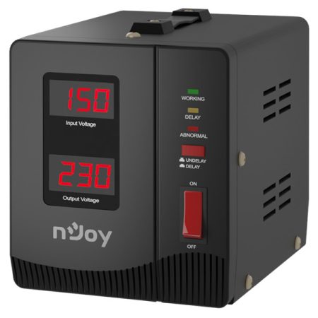 NJOY AVR (Feszültségszabályozó) Alvis 1000, Digital display, 150-270 VAC
