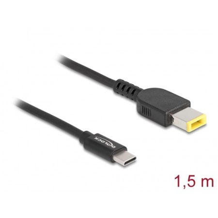 DELOCK kábel Laptop töltő USB Type-C male > Lenovo 11.0 x 4.5mm male