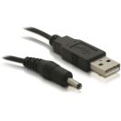 DELOCK Tápkábel USB > DC 3.5 x 1.35mm male 1.5m