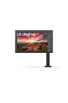 LG IPS monitor 27" 27UN880P-B 3840x2160, 16:9, 350cd/m2, 5ms, 2xHDMI/DisplayPort/USB-C/2xUSB, Pivot, hangszóró
