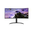   LG Ívelt Gaming 160Hz VA monitor 34" 34WP65CP, 3440x1440, 21:9, 300cd/m2, 1ms, 2xHDMI/DisplayPort, hangszóró