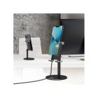 PORT DESIGNS Ergonomic desktop stand for smartphone black
