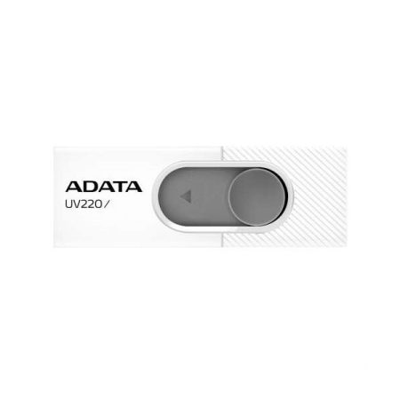 ADATA Pendrive 32GB, UV220, Fehér-szürke