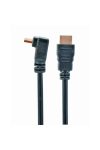 GEMBIRD Kábel, HDMI, Ethernet, 90°-os, M/M, 1,8m