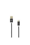 SBOX Kábel, CABLE USB Male -> TYPE-C Male 1.5 m Black