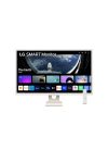 LG Smart IPS monitor 31.5" 32SR50F-W, 1920x1080, 16:9, 250cd/m2, 8ms, 2xHDMI/2xUSB/Bluetooth/AirPlay, hangszóró