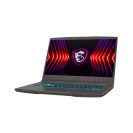   MSI Gaming NB Thin 15 B12VE-1469, 15.6" FHD 144Hz, i5-12450H, 16GB, 512GB M.2, RTX 4050 6GB, NOOS, Fekete