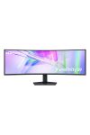 SAMSUNG Ívelt VA monitor 49" S95UC, 5120x1440, 32:9, 350cd/m2, 5ms, 2xHDMI/DisplayPort/3xUSB/USB-C/LAN, hangszóró