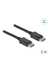 DELOCK kábel DisplayPort male / male összekötő 10K 60Hz 54 Gbps 2m
